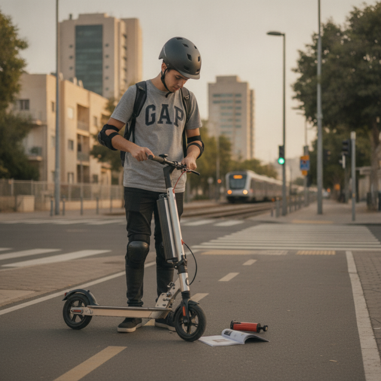 קורקינט חשמלי,קורקינט חשמלי מתקפל,תחזוקת קורקינט חשמלי,קורקינט חשמלי קל ונוח לנשיאה,סוללת ליתיום לקורקינט,רכיבה בטוחה בעיר