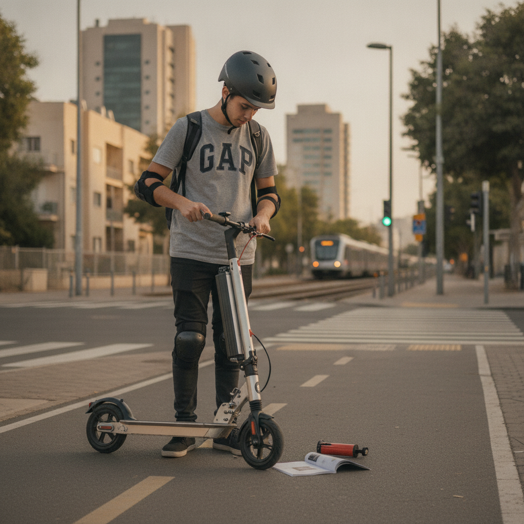 קורקינט חשמלי,קורקינט חשמלי מתקפל,תחזוקת קורקינט חשמלי,קורקינט חשמלי קל ונוח לנשיאה,סוללת ליתיום לקורקינט,רכיבה בטוחה בעיר